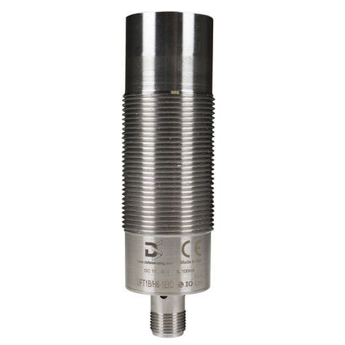 Detector ultrassônico difuso - UFT series - DATASENSING - em aço inoxidável / IO-Link