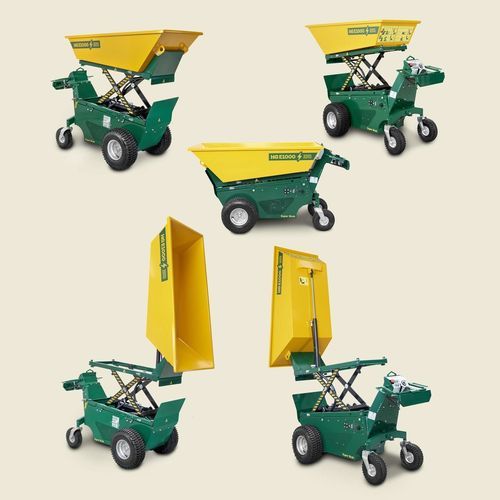 Minidumper de rodas - E1000 'Super Skub' High Tip - HG - 100% ELECTRIC DUMPERS - elétrico / a bateria / totalmente elétrico