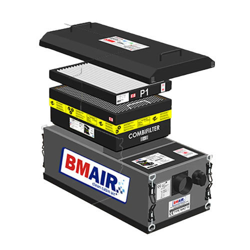 Sistema de filtração de partículas - MAO-10 series - BMAir International BV - de carvão ativado / de ar / de alta eficiência