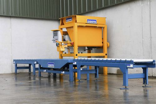 Alimentador-dosador por gravidade - Coote Engineering Limited - para concreto / automático