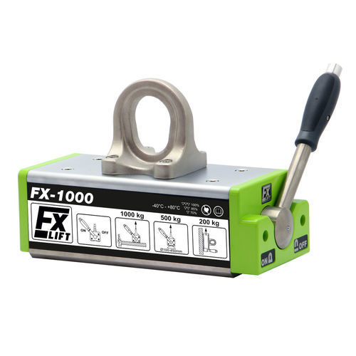 Ímã de elevação com acionamento manual - FX 1000 - Flex Lifting Cranes by AxA Group S.r.l. - para movimentação / retangular
