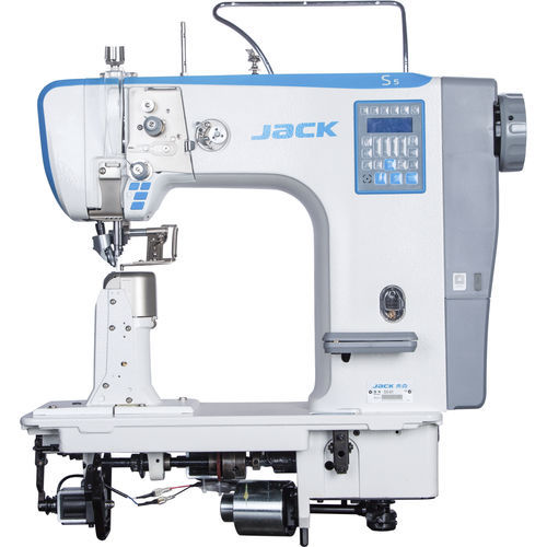 Máquina de costura de coluna - S5 series - Jack - de ponto fixo / de 1 agulha / para sapatos