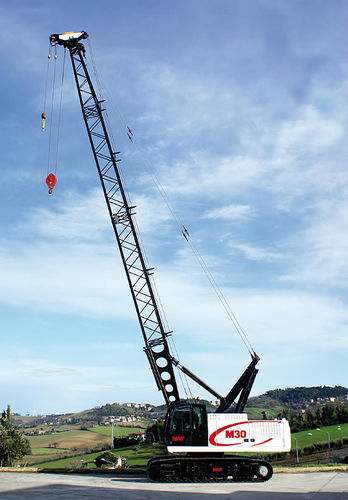 Guindaste de esteiras - M30 - MAIT S.p.A. - com lança treliçada / com lança / para obras