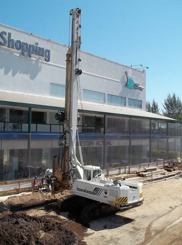 Perfuratriz de trado contínuo - HR 130 DW - MAIT S.p.A. - multifuncional / de paredes diafragma / rotativa