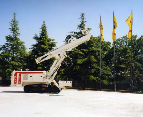 Perfuratriz de esteiras - GEA 500 - MAIT S.p.A. - rotativa / hidráulica