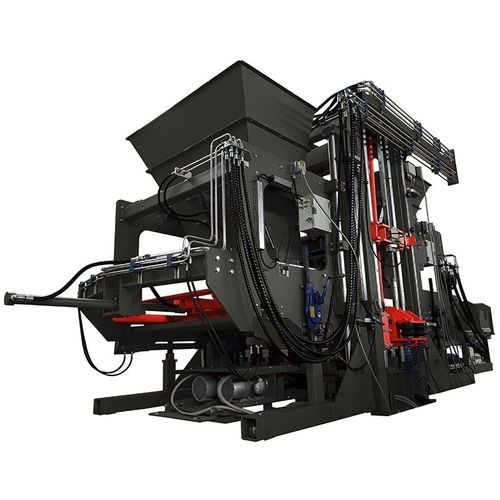 Máquina de fabricação de blocos estacionária - PRO 500 - S.R. Prometal