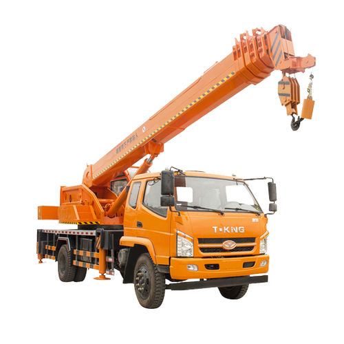 Guindaste móvel - HWTJ12T - Shandong Hengwang Group Co., Ltd. - telescópico / para edifícios / para estaleiro naval