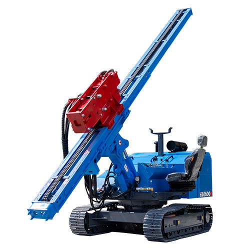 Equipamento para cravação de postes para aplicações fotovoltaicas - HWL600R - Shandong Hengwang Group Co., Ltd. - hidráulico