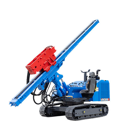 Equipamento para cravação de postes para aplicações fotovoltaicas - HWL500R - Shandong Hengwang Group Co., Ltd. - hidráulico