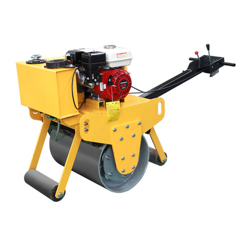 Rolo compactador monocilíndrico - HW-450 - Shandong Hengwang Group Co., Ltd. - duplo / vibratório / manual