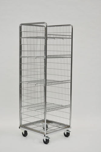 Container aramado com rodas multiusos - H1800  - Italfil - para têxteis / de tela metálica