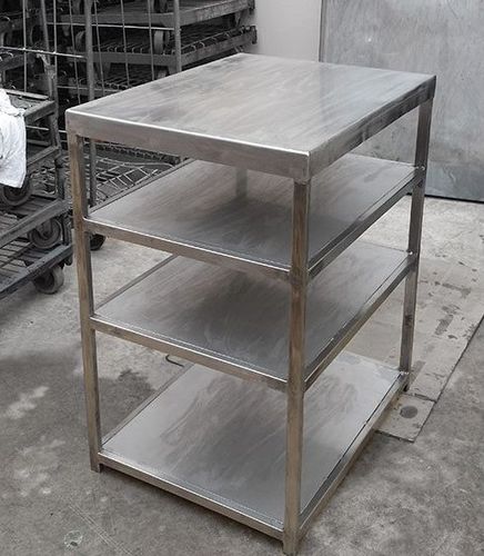 Mesa de trabalho em aço inoxidável - TC-MesaInox - Grupo Carmelo - para a indústria alimentícia
