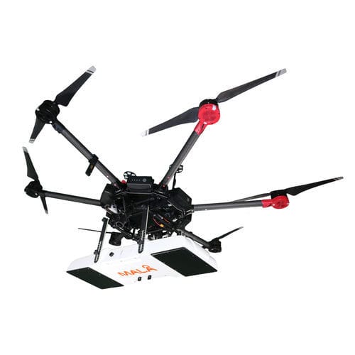 Georradar para detecção de rede - GeoDrone 600 - Mala