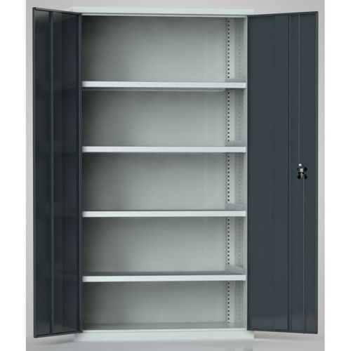 Armário de acondicionamento - 7FW-PP2000TD-0001XPB - KLW LUTZ - de piso / com portas de bater / de 2 portas
