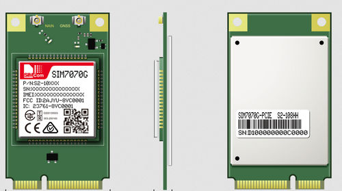 Módulo sem fio LTE - SIM7070G  - SIMCom Wireless Solutions Ltd. - USB / de dados / PCIe