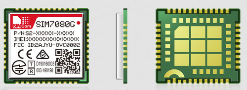 Módulo sem fio LTE - SIM7080G - SIMCom Wireless Solutions Ltd. - USB / de dados
