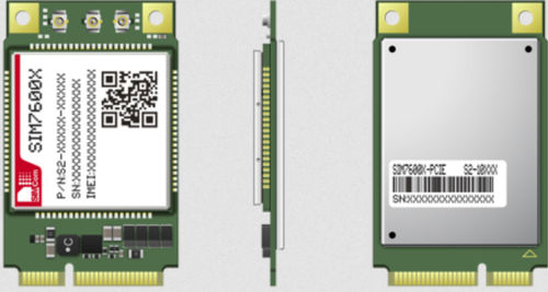 Módulo sem fio 4G - SIM7600 series - SIMCom Wireless Solutions Ltd. - USB / LTE / PCIe