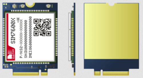 Módulo sem fio 4G - SIM7600X-H-M2 series - SIMCom Wireless Solutions Ltd. - USB / LTE / GPRS
