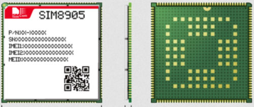Módulo sem fio LTE - SIM8905X  - SIMCom Wireless Solutions Ltd. - USB / de dados / GNSS