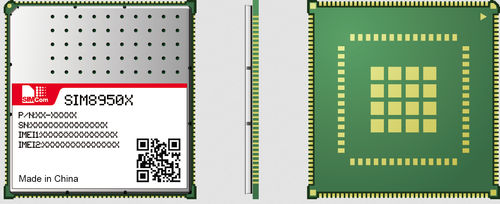 Módulo sem fio LTE - SIM8950X  - SIMCom Wireless Solutions Ltd. - USB / de dados / GNSS