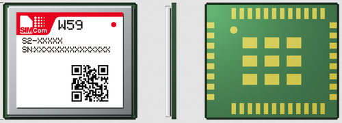 Módulo wi-fi com Bluetooth - W59 - SIMCom Wireless Solutions Ltd.