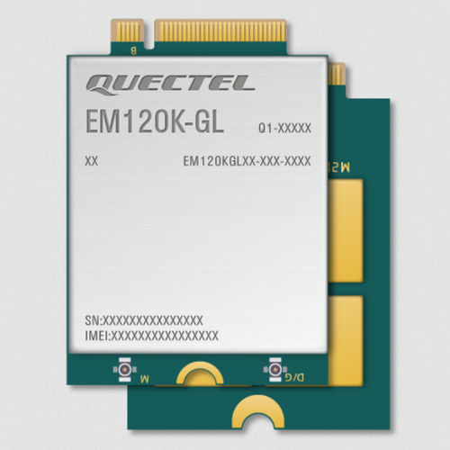Módulo sem fio LTE - EM120K-GL - Quectel - USB / integrado / de dados