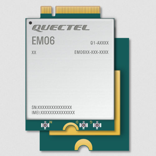 Módulo sem fio LTE - EM06  - Quectel - USB / de dados / 4G