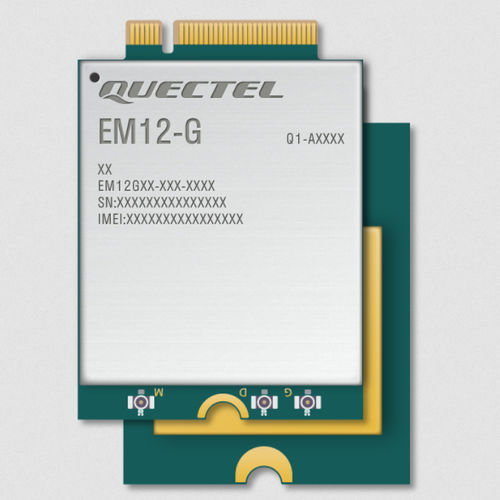 Módulo sem fio LTE - EM12-G - Quectel - USB / de dados / 4G