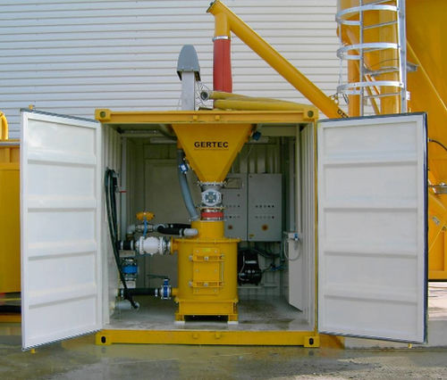 Misturador contínuo - DM-60-EC - GERTEC - dinâmico / vertical / para construção civil
