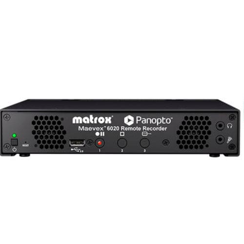 Gravador de vídeo - Maevex 6020 - Matrox Video - de tempos / para rede / para montagem em rack