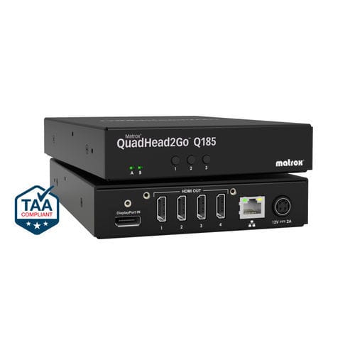 Dispositivo de rede - QuadHead2Go Q185 - Matrox Video