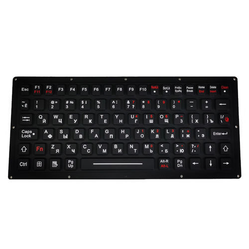 Teclado embutido - KH-SK83-270 - Kehang Technology - contacto carbono / 83 teclas / com tecla Fn