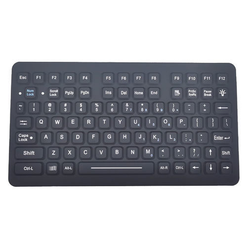 Teclado embutido - KH-SK88-282-Ctrl - Kehang Technology - de membrana / 88 teclas / industrial