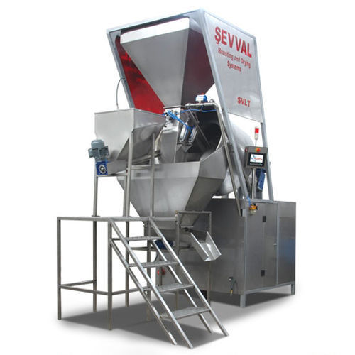 Máquina de salga para frutos secos (oleaginosas) - SVLT01 - SEVVALUSA Nut Processing and Packaging Solutions