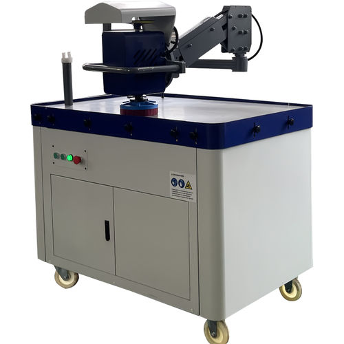Esmerilhadeira politriz de bancada - DRM-14 - Dyyrent Machine - móvel / elétrica / pneumática