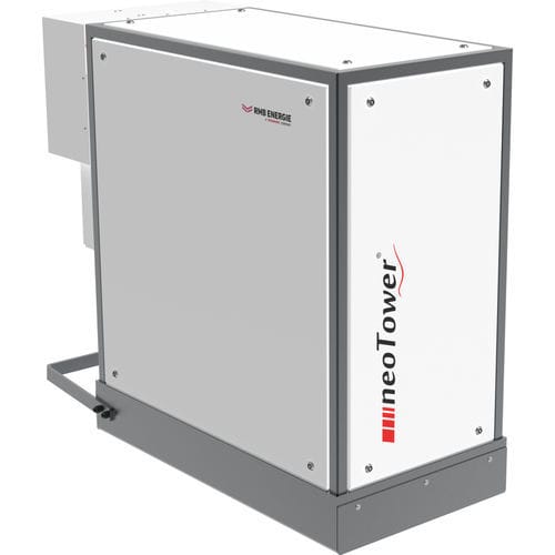 Central de produção combinada de calor e eletricidade com motor a gás - neoTower® 12.5 - RMB/ENERGIE GmbH - de biometano / a bioGLP / a gás de petróleo liquefeito