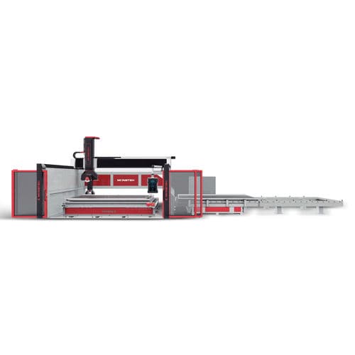 Máquina de corte a jato de água - BREVETEK MAKİNE - CNC / de bancada / tipo ponte