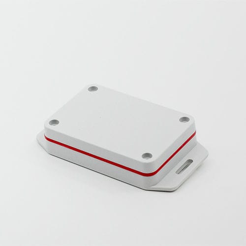 Caixa de montagem de parede - IOTALE - Supertronic - com flange / retangular / em material plástico