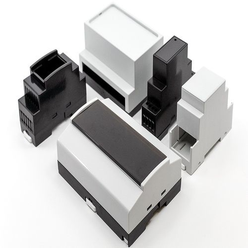 Caixa de montagem para trilhos DIN - RAILS - Supertronic - retangular / em material plástico / industrial