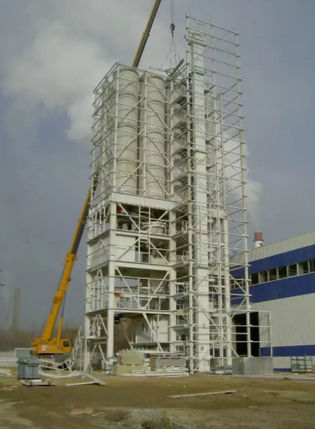 Central de concreto estacionária - TLSW - Zhongqinglin Heavy Industry Machinery Co., Ltd - especial / automática / compacta