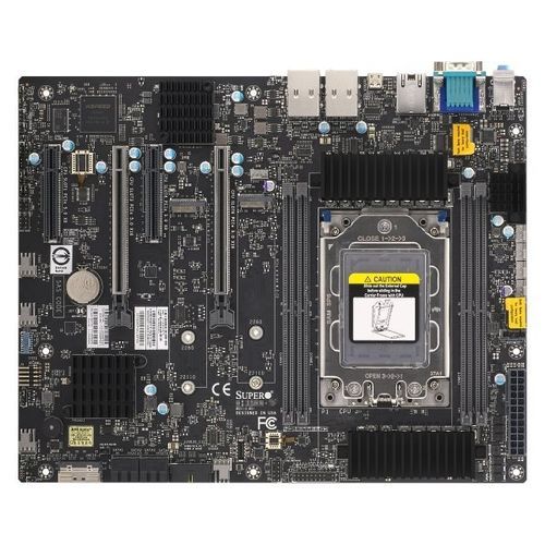 Placa-mãe ATX - H13SRA-TF - SUPERMICRO - AMD Ryzen™ Threadripper / DDR5 SO-DIMM / Mini PCIe