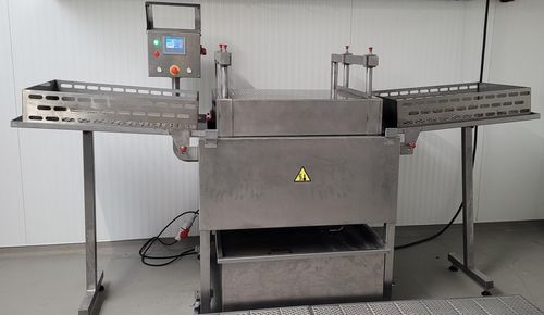 Fritadeira industrial automática - jose miguel sardinero blanco ( jsbmachinery) - contínua / para hortaliças / de carne