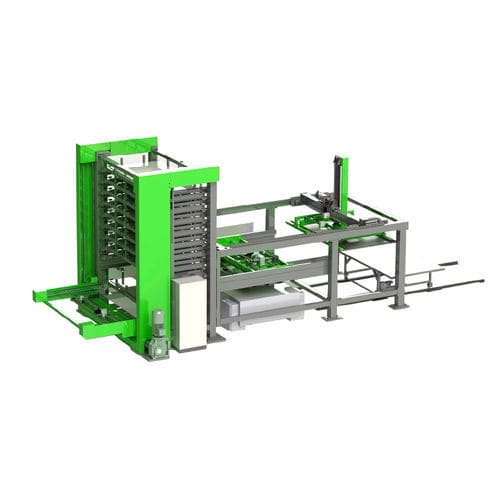 Armazém automático vertical - HYSTORE - Bescutter LLC - para chapa / modular