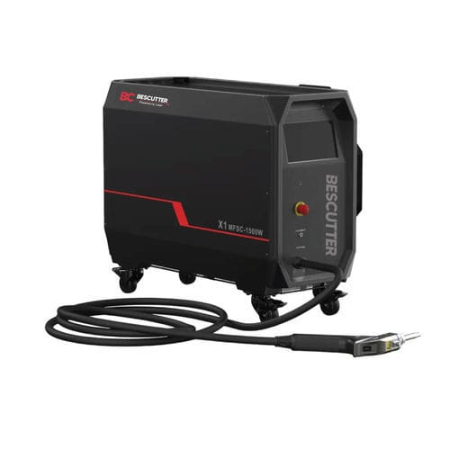 Máquina estacionária de solda a laser - Bescutter LLC - a arco elétrico / manual / com rodízios