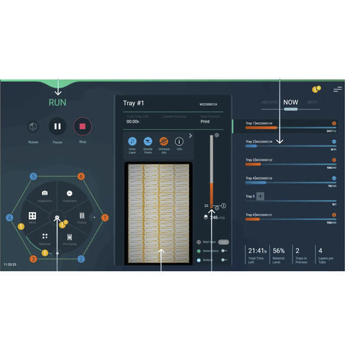 Software para impressora 3D de controle de processo - Tritone Technologies - de design