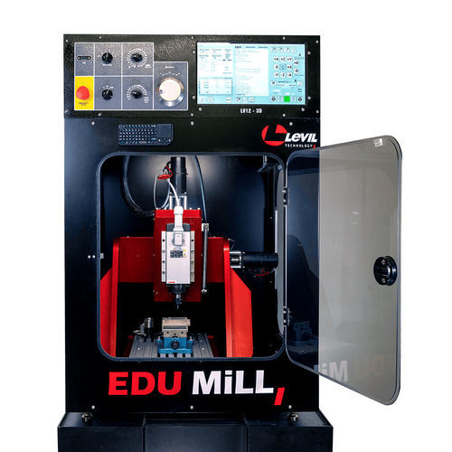 Fresadora CNC de 3 eixos - EDU-MiLL - Levil Technology Corp. - vertical / de alta velocidade