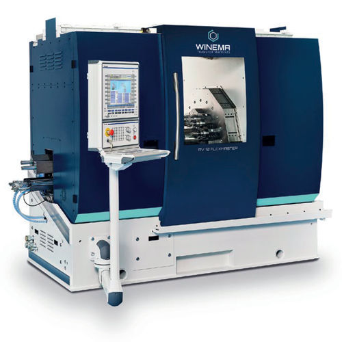 Centro de usinagem para peças pequenas - RV10 FLEXMASTER - Winema Transfer Machines GmbH + Co Kg - de 3 eixos / vertical / com mesa divisora