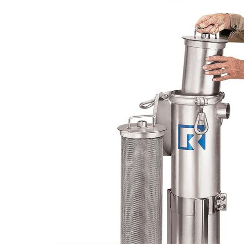 Corpo de filtro tipo cesto - 412RS-304 Item B-6675 - Rosedale Products Inc.