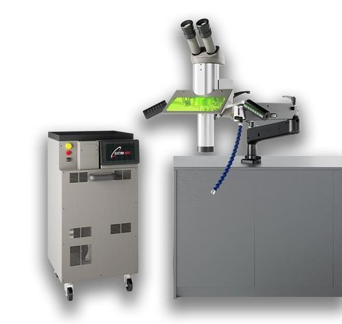 Máquina estacionária de solda a laser Nd-YAG - COMBO 200 - Elettrolaser S.r.l. - automática / com rodízios / com carrinho