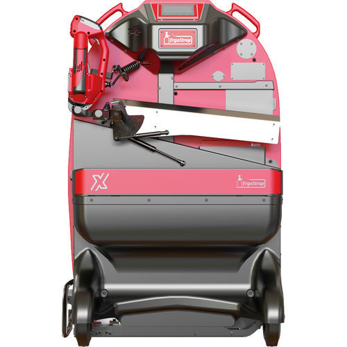 Máquina de arquear semiautomática - X-Pert Line - ErgoStrap Inc. - para paletes / para polia tensora / para fitas em polipropileno